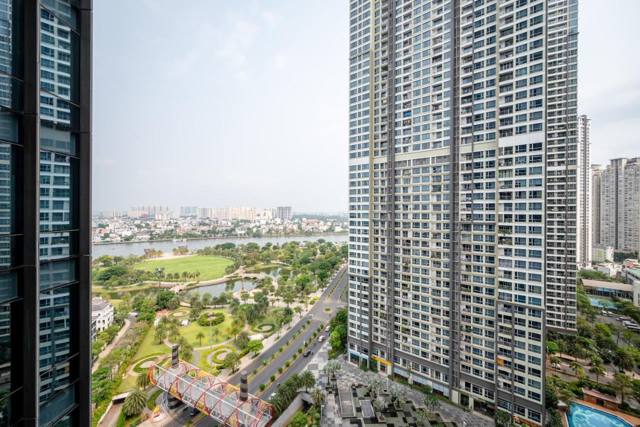 Landmark 81 Vinhomes Central Park Luxury Apartment Хошимин Экстерьер фото