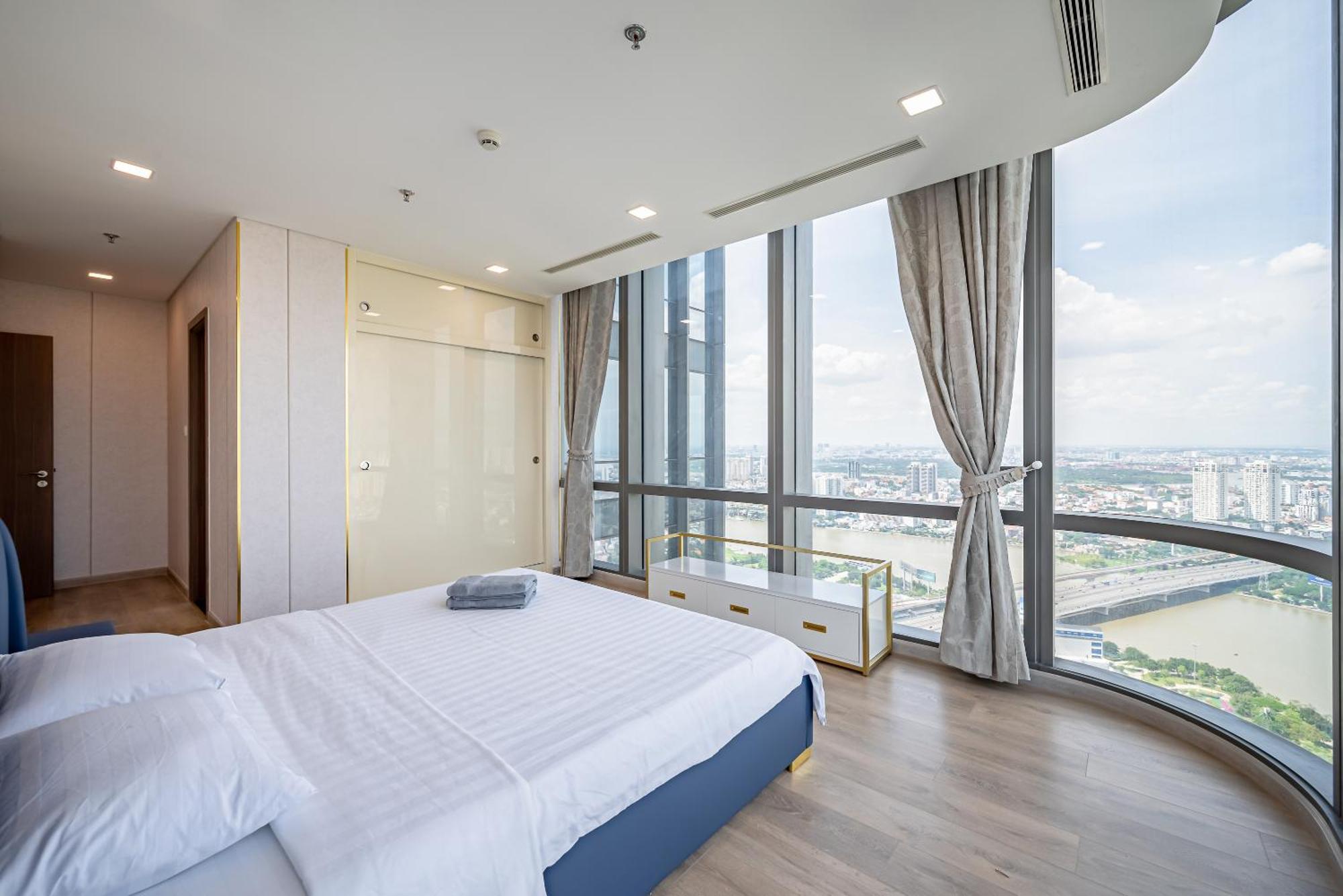 Landmark 81 Vinhomes Central Park Luxury Apartment Хошимин Экстерьер фото